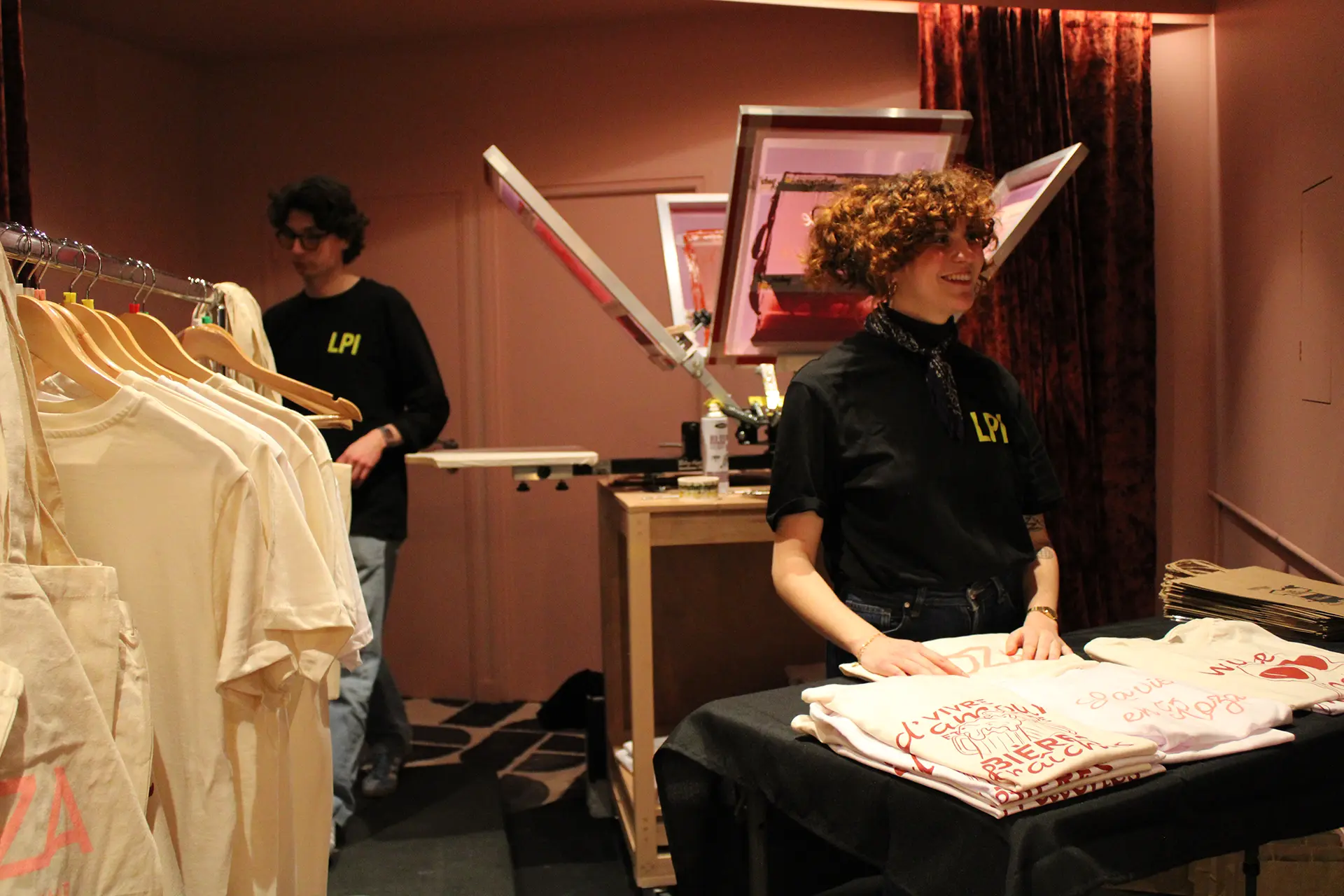 Live printing