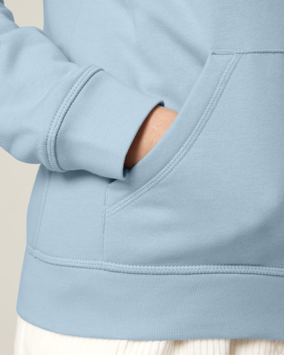 Sweatshirt unisexe a capuche zippe - Mixer