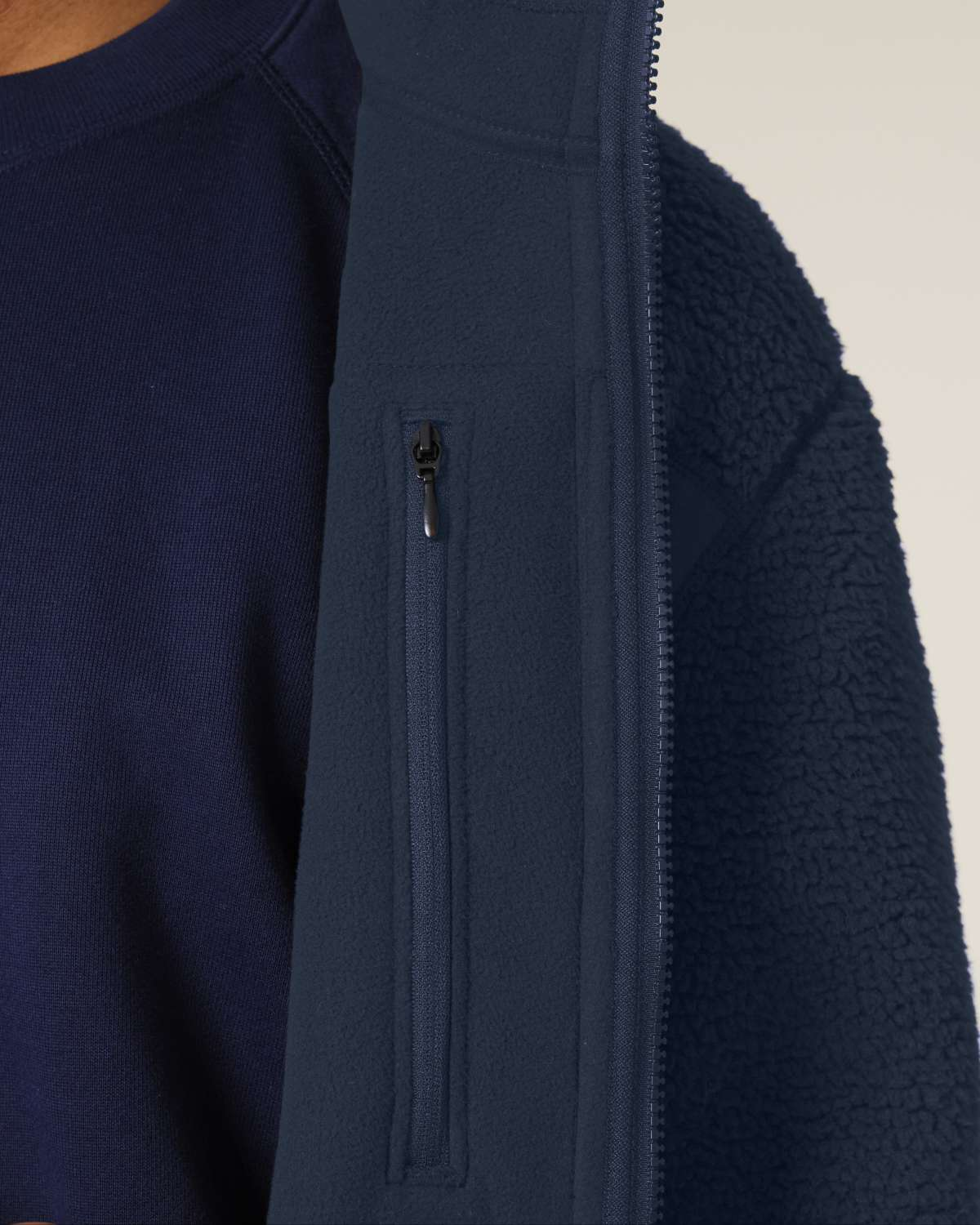 Veste sherpa unisexe - Brooker