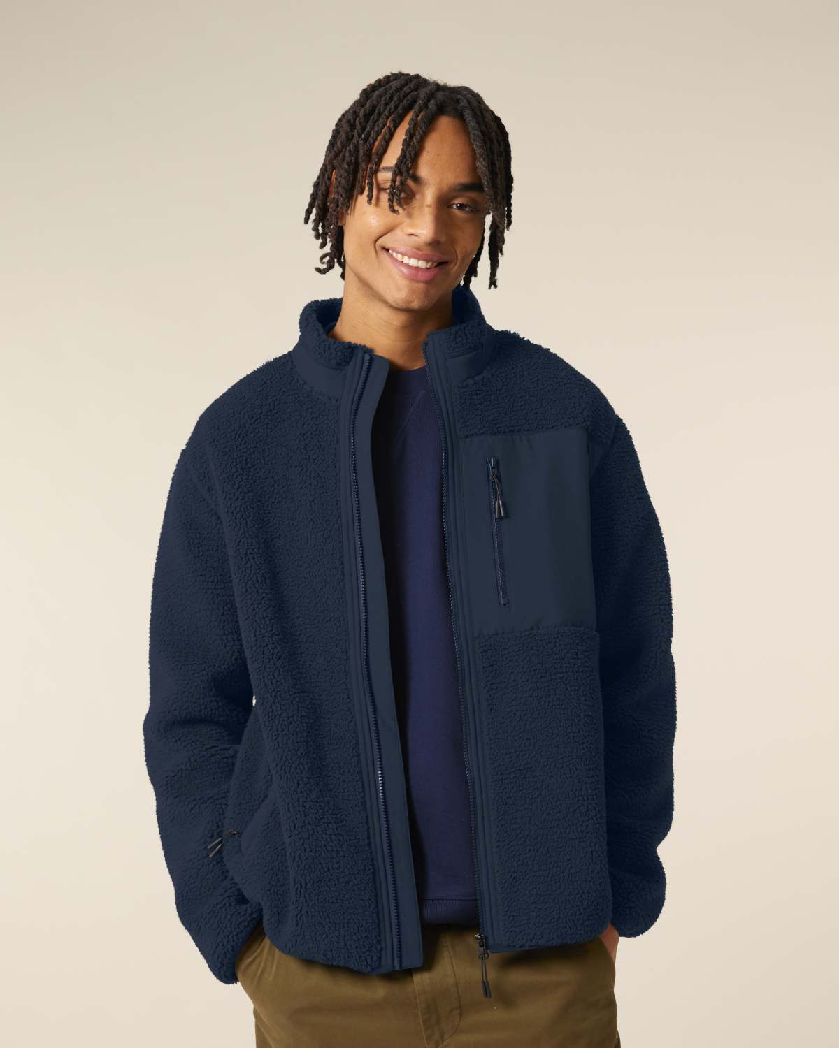 Veste sherpa unisexe - Brooker