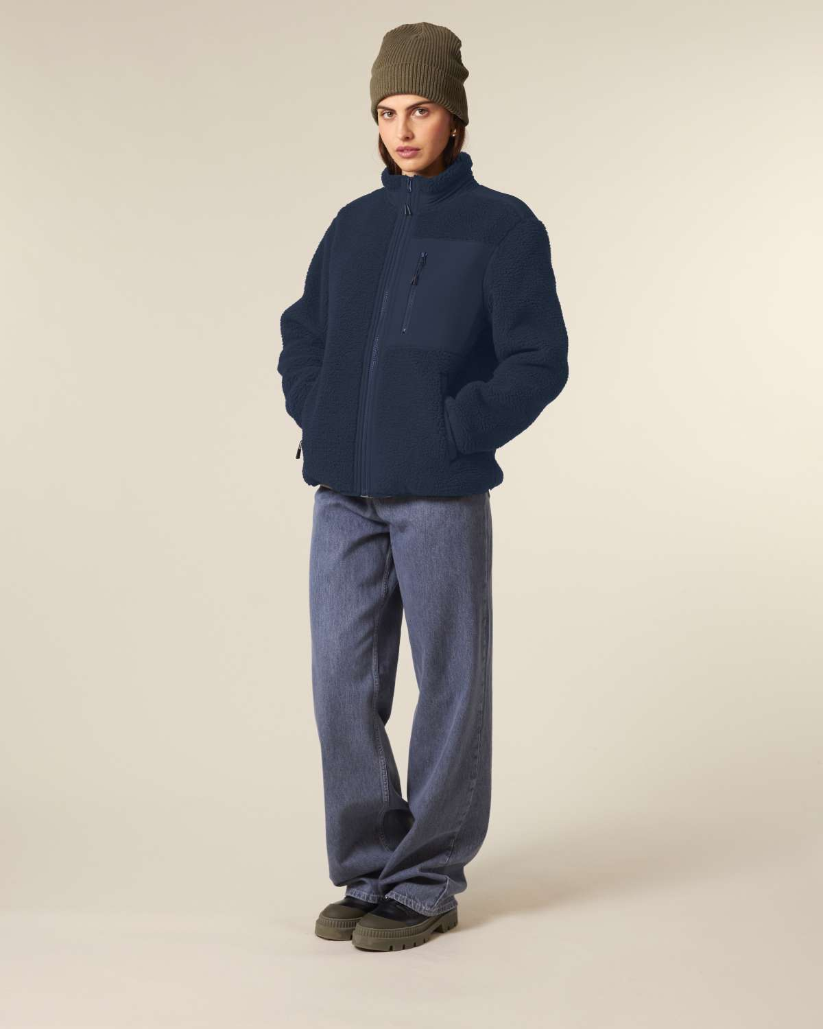 Veste sherpa unisexe - Brooker