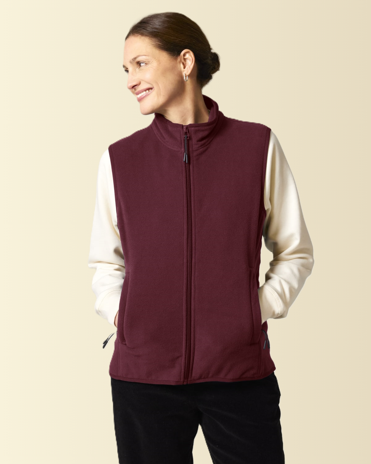 Polaire femme sans manches premium - Stella Quester