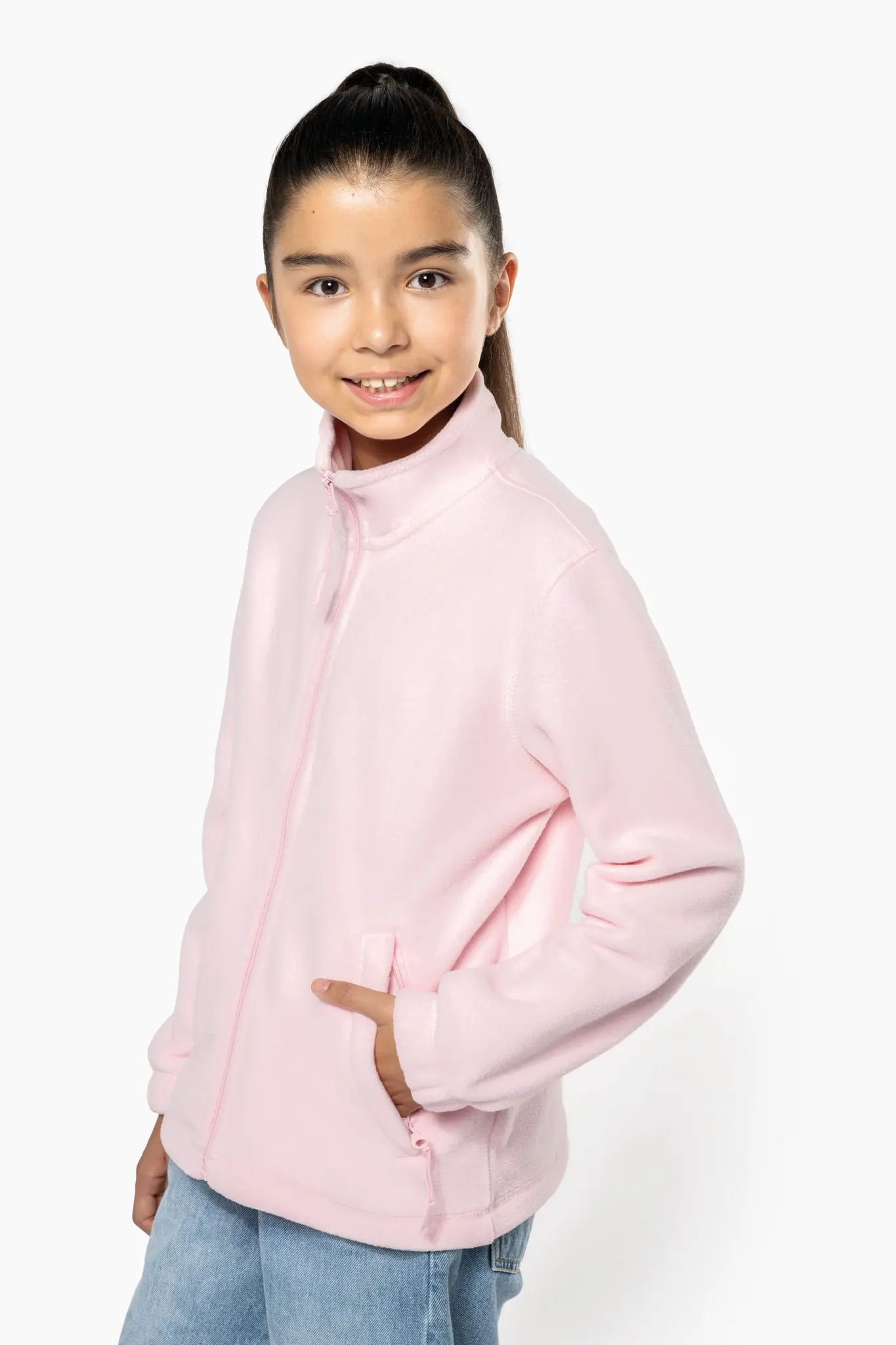Veste micropolaire zippée - Enfant