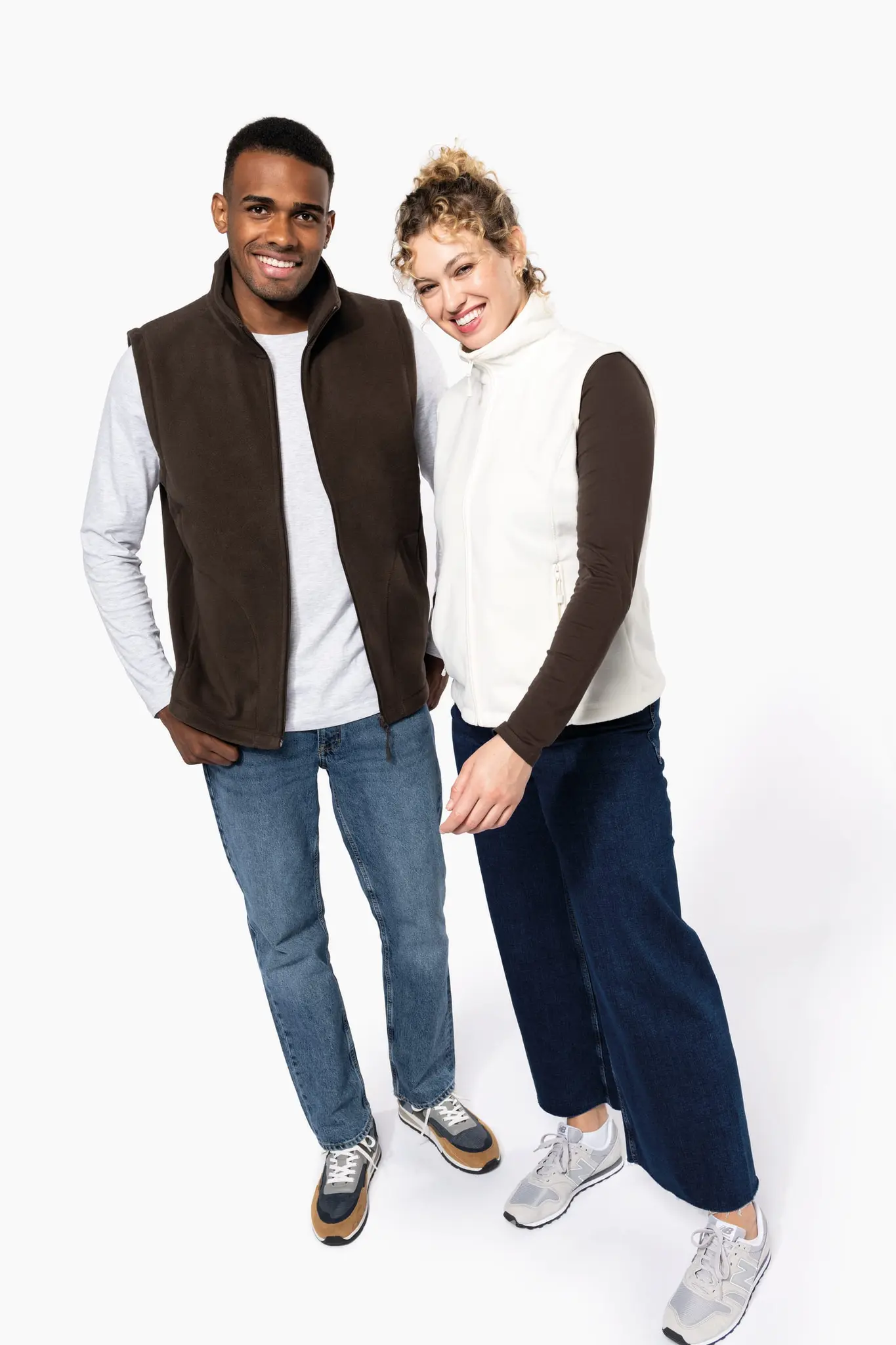 Bodywarmer micropolaire homme