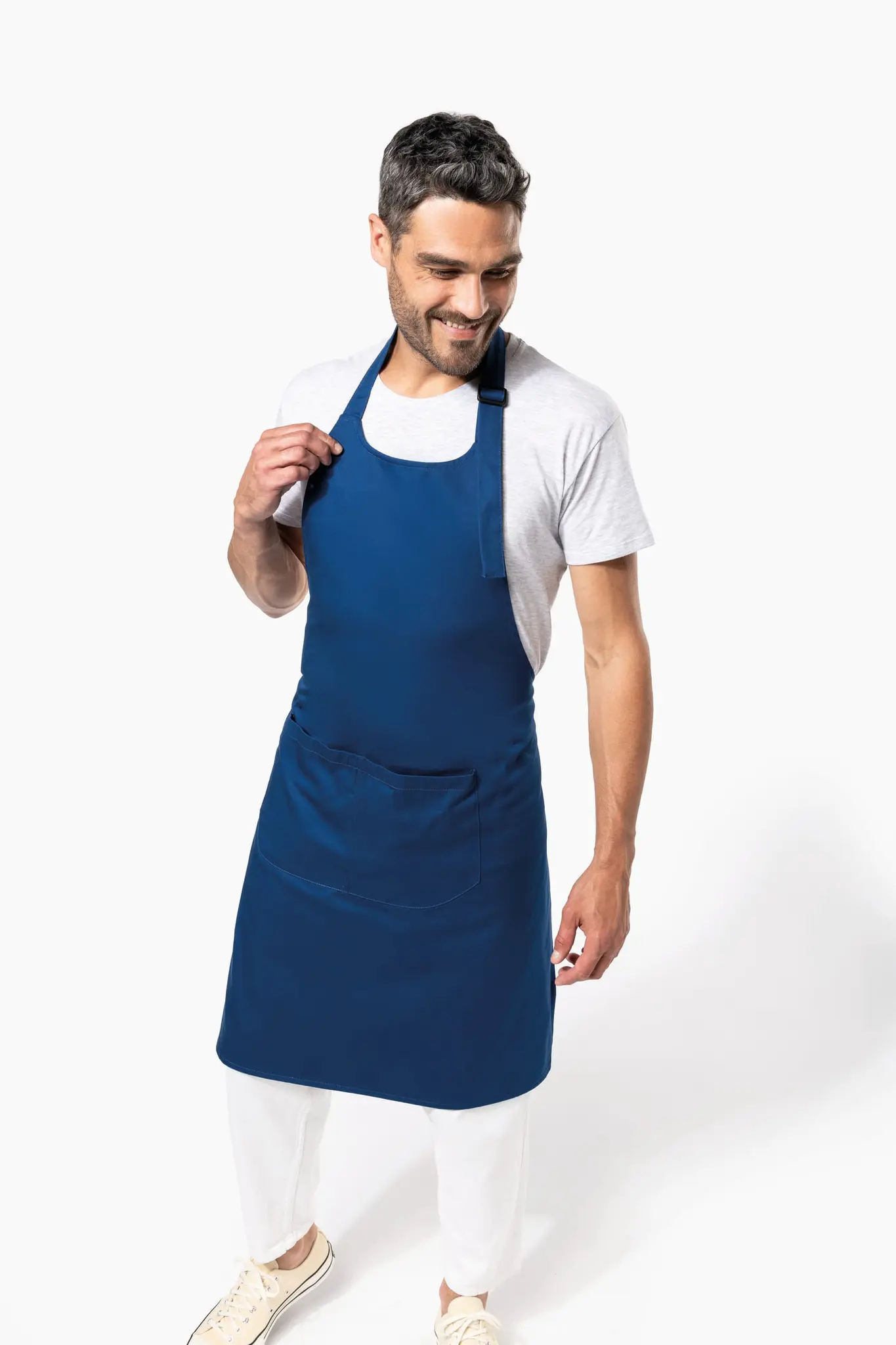 Tablier avec poche en coton Bio