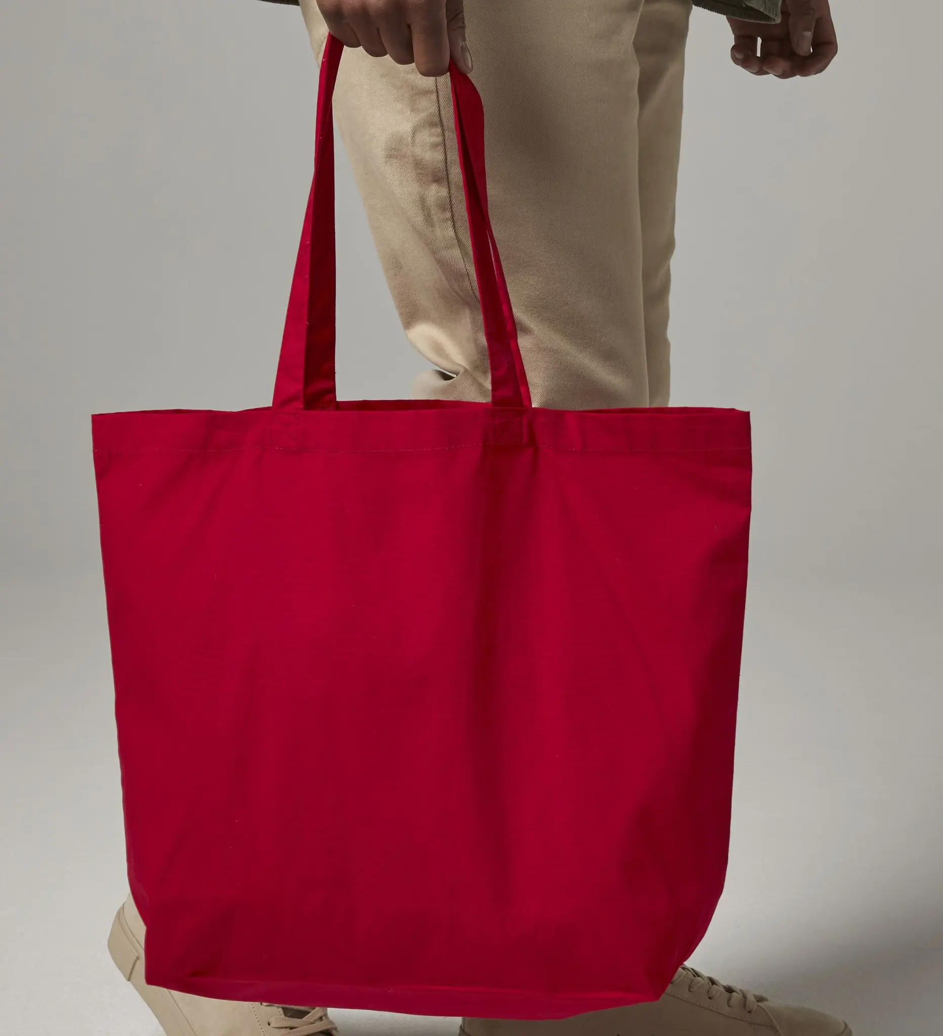 Sac cabas fond plat