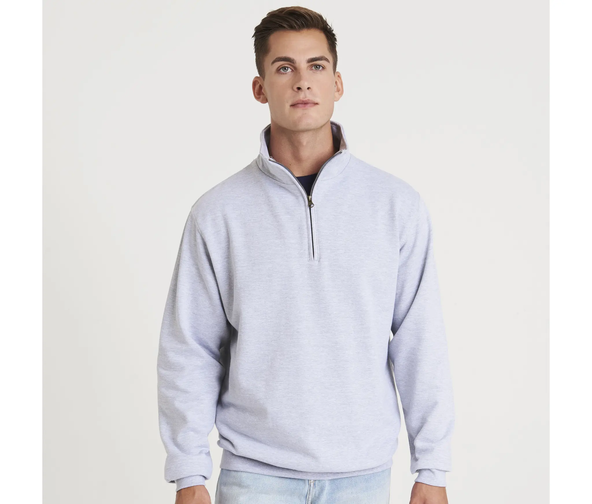Sweat -Shirt Col zippe 1/4