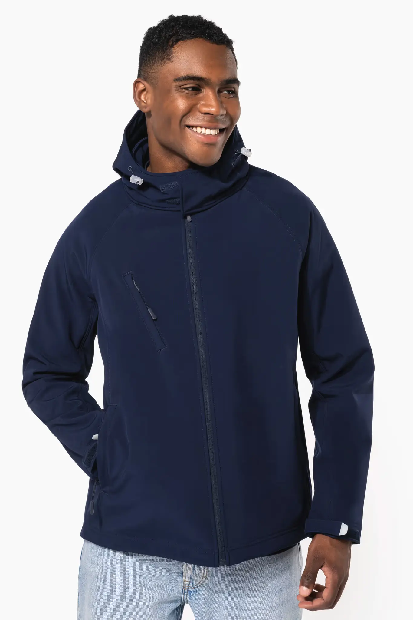 Veste softshell a capuche 3 couches