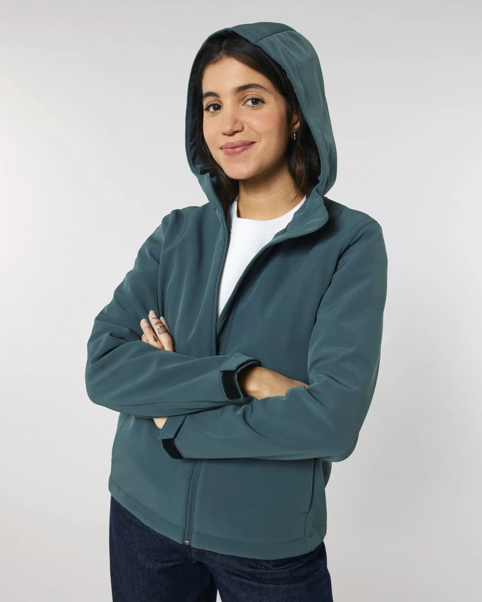 Veste Softshell femme à capuche - Stella Discoverer