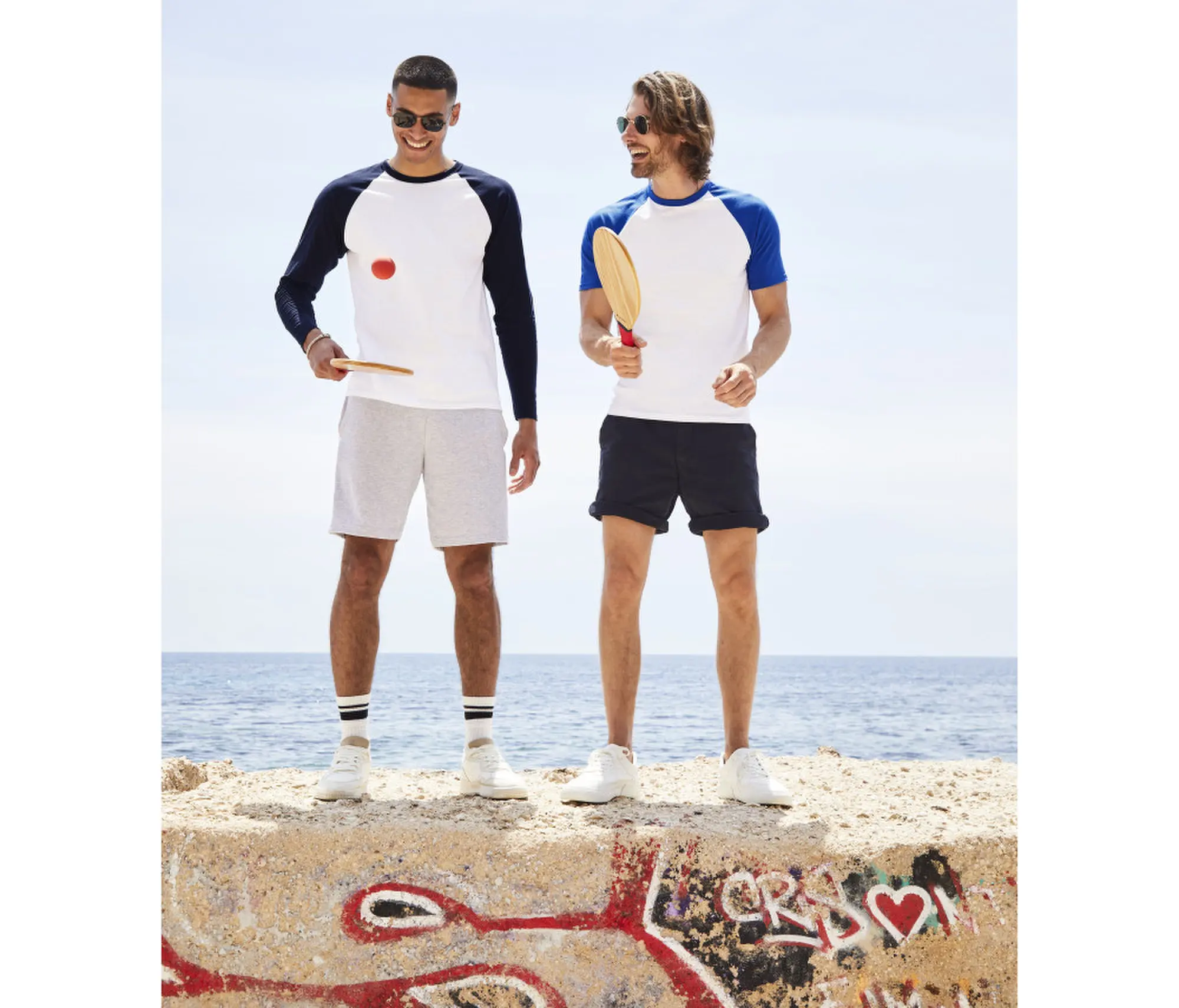 Tee-shirt baseball manches courtes