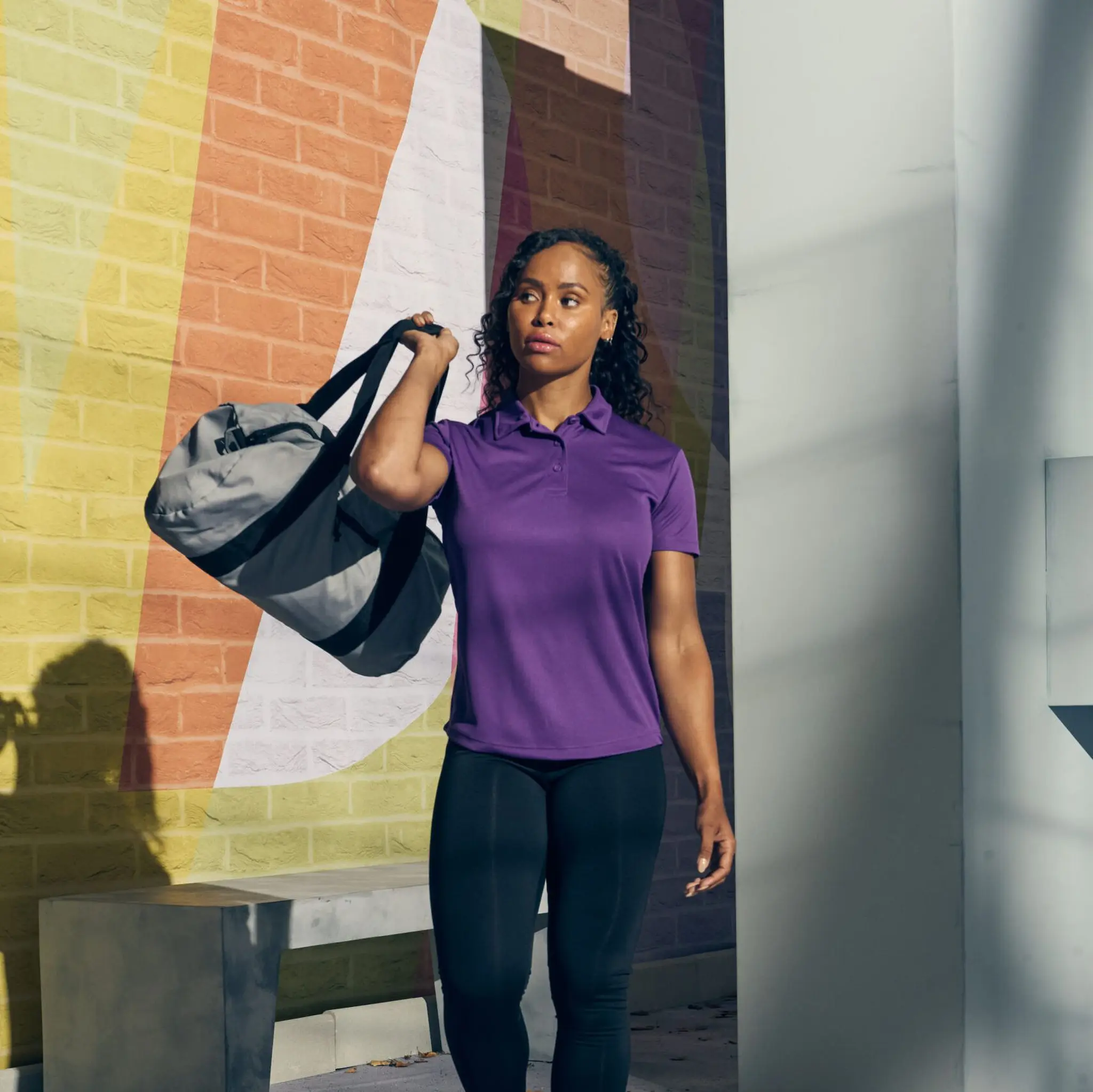 Polo respirant femme