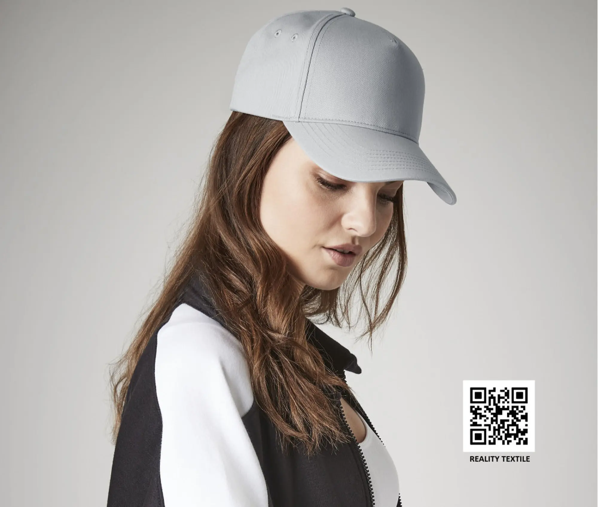 Casquette 5 panneaux pour broderie