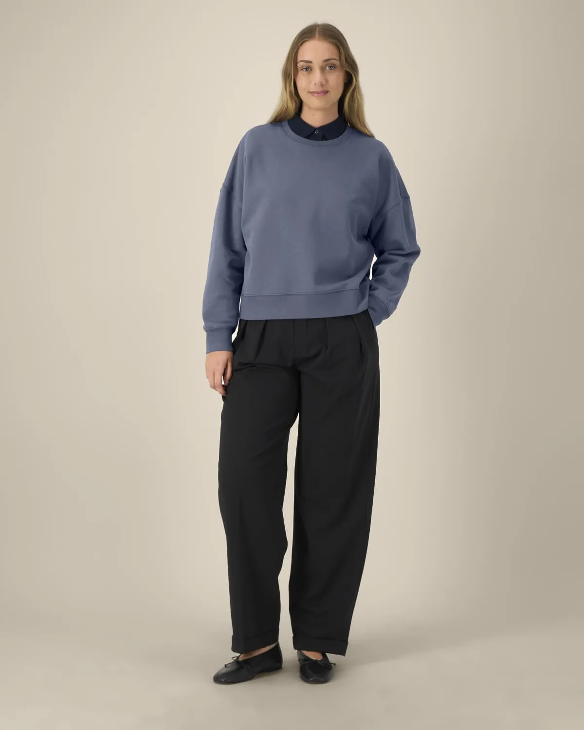 Sweat femme col rond - Stella Alma