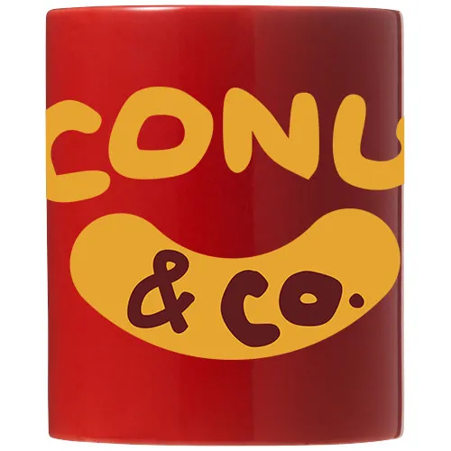 Mug rouge personnalisé.webp