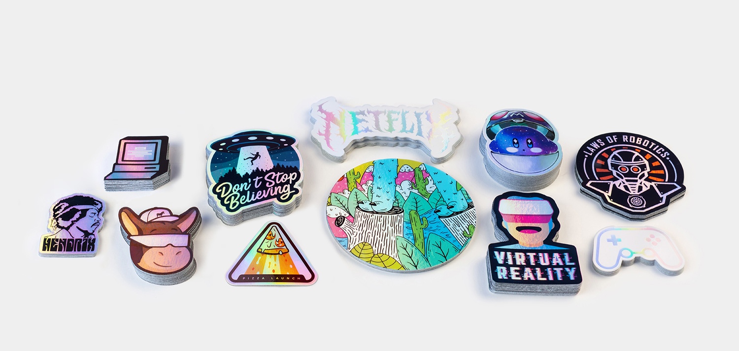 Stickers holographique