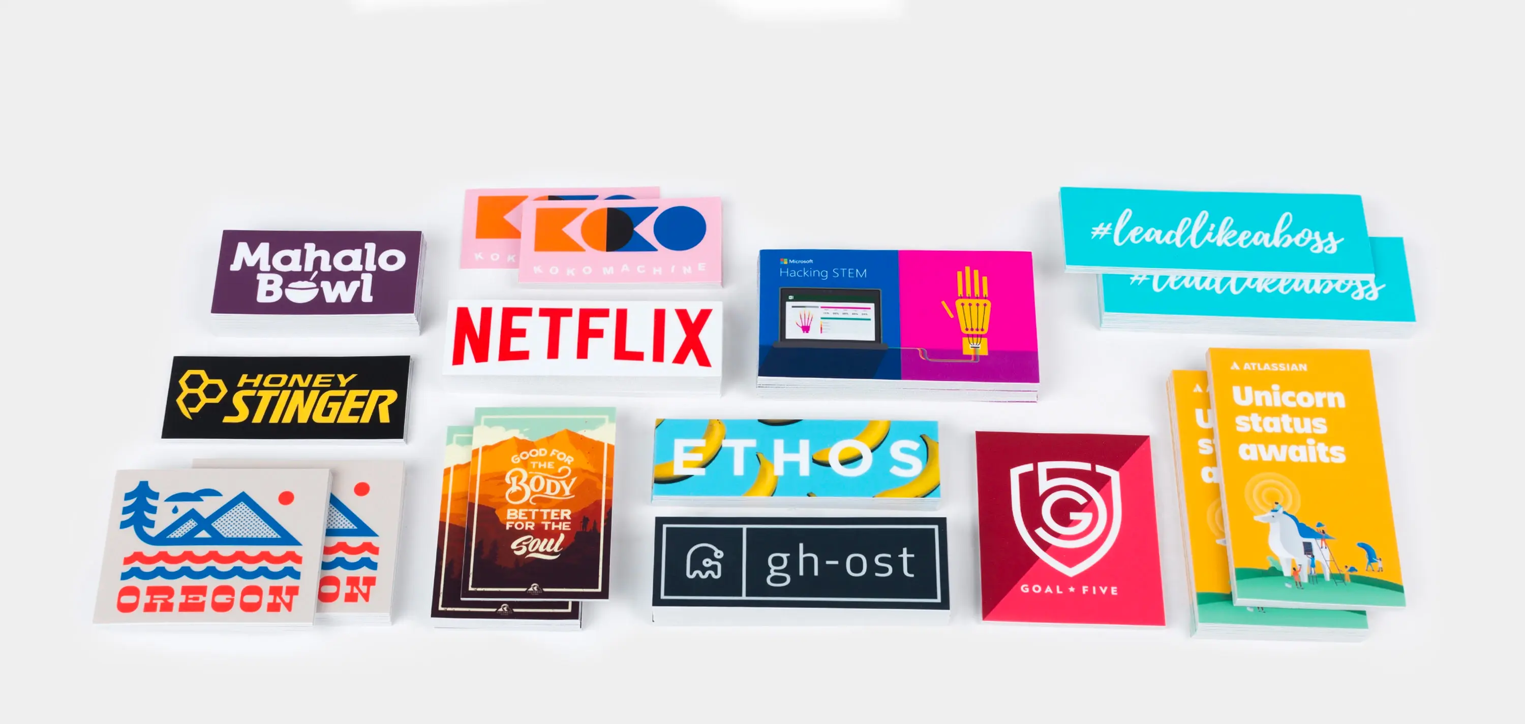 Stickers rectangulaires