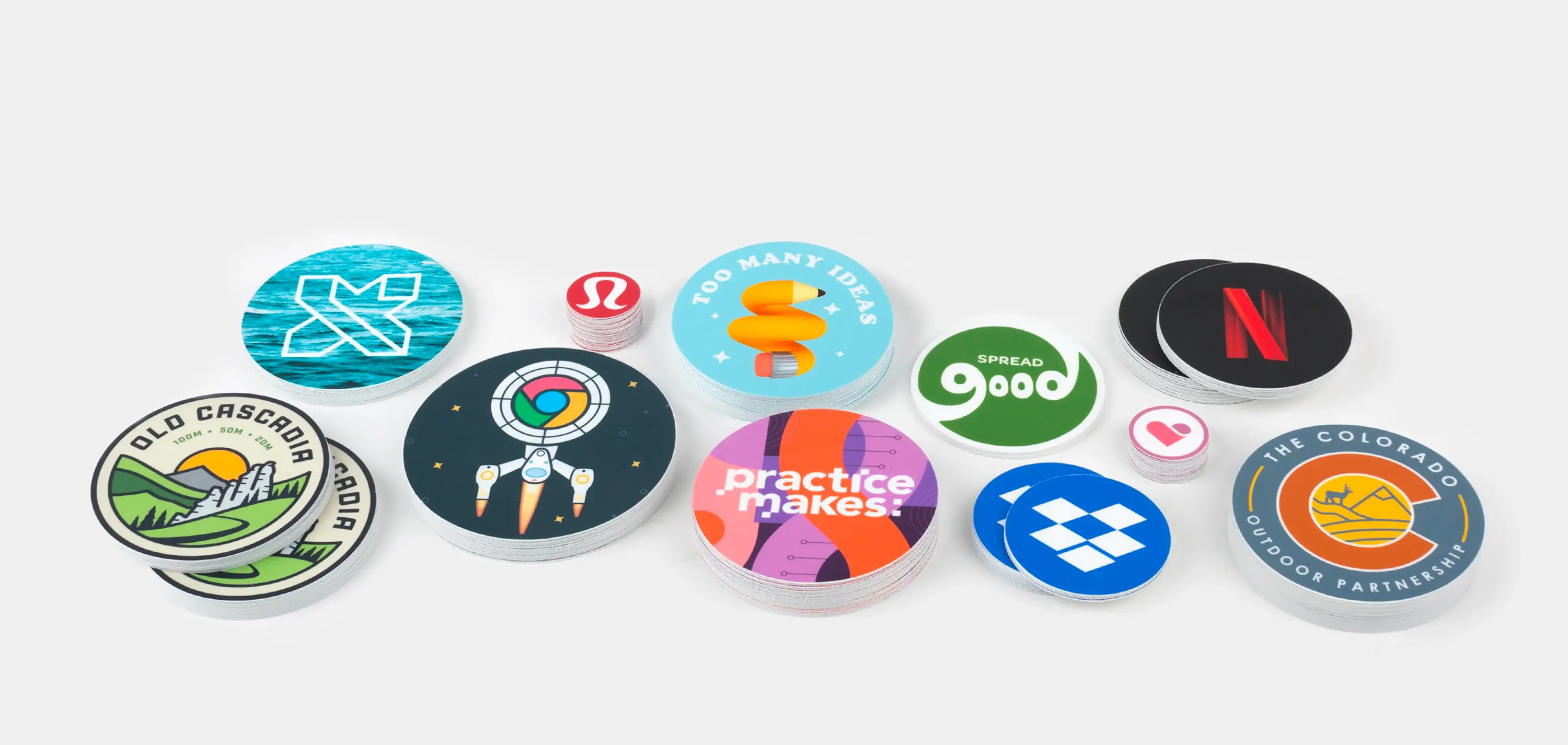 Sticker rond