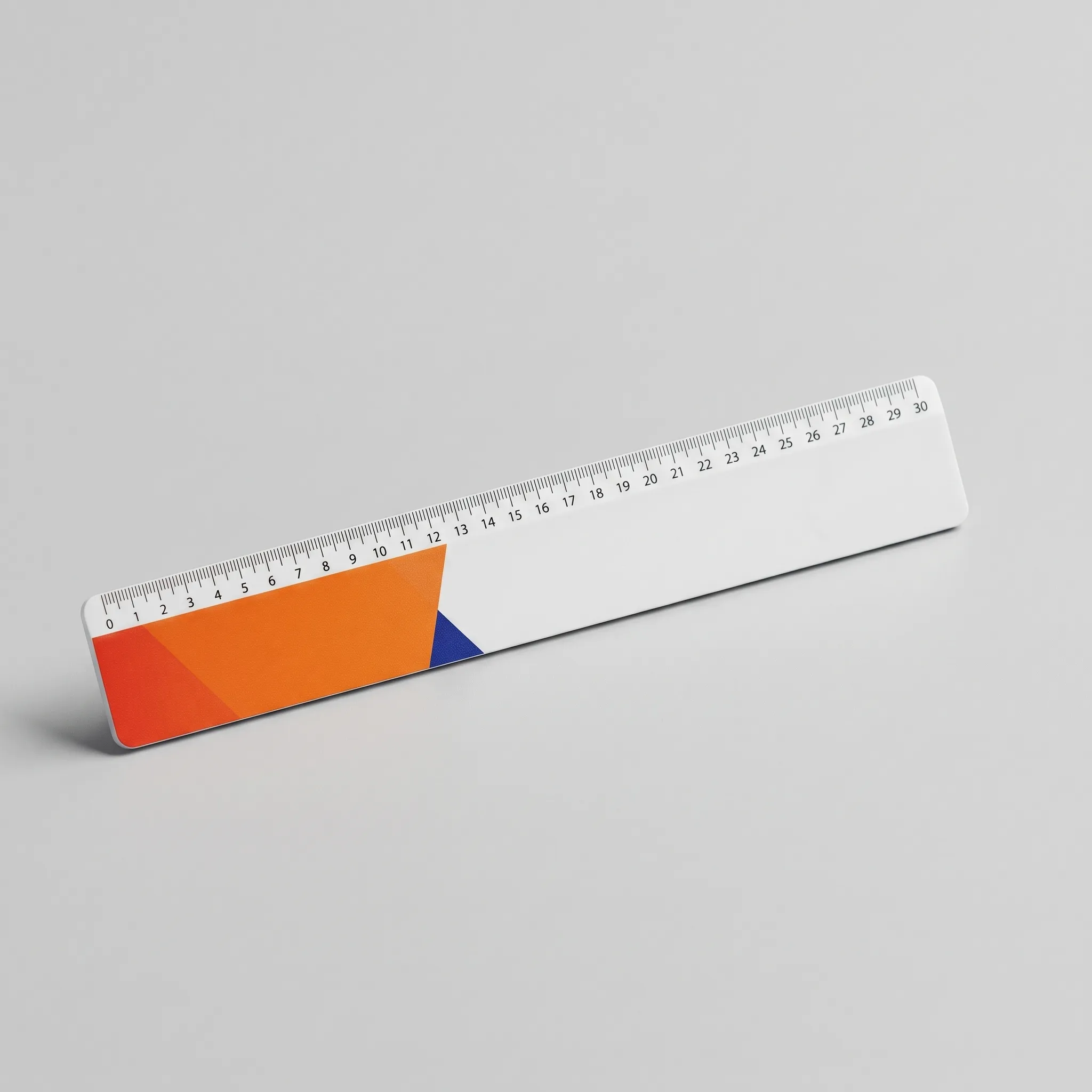 Règle en plastique