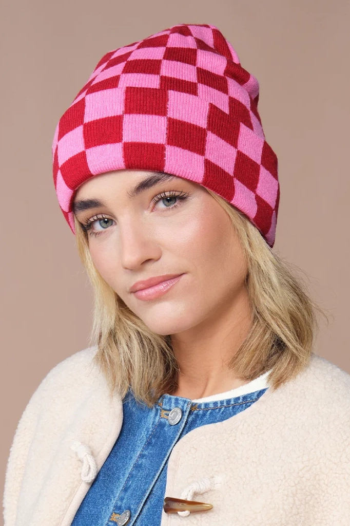 Bonnet rétro en maille