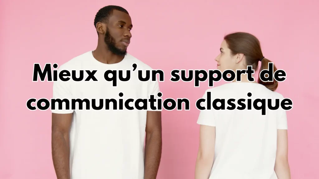 support de communication live printing