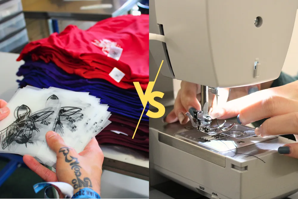 Broderie vs transfert dtf quelle technique choisir