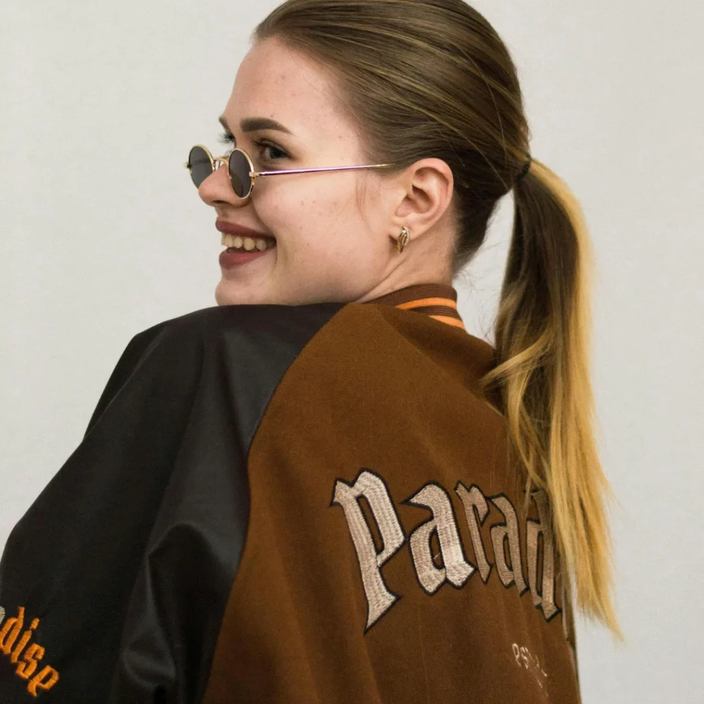 Veste varsity personnalisée